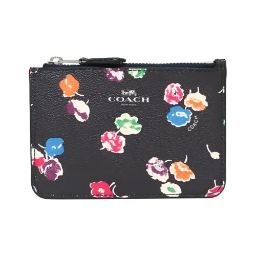 COACH Key Pouch Кожаные обложки для карт Женские