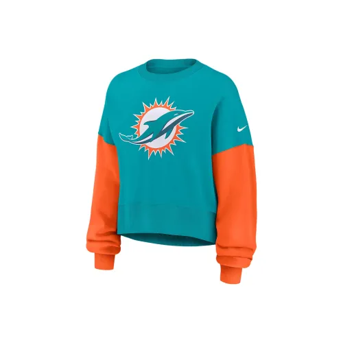 Nike Clothing Turbo Green Women's Sweatshirts