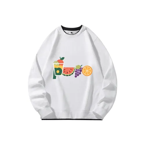 PWUE Белый Унисекс Свитшоты