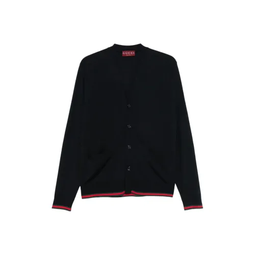 GUCCI SS25 Трикотаж Мужской Темно-синий