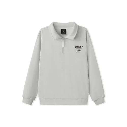 Skechers Светлый Фотиния Серый 0248 Унисекс Свитшоты