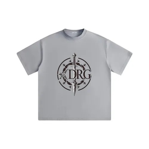 GDRG Cooling Gray Unisex T-Shirts GDRG Охлаждающие Серые Унисекс Футболки