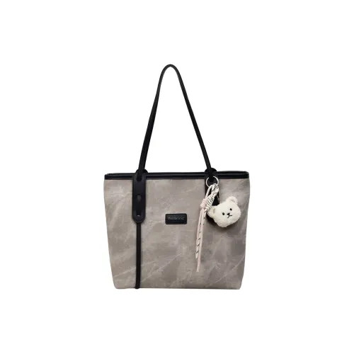 Single Warehouse ПУ (полиуретан) Тоут Сумка Сумка для покупок Сумка на плечо Стандартная Женская Экрю Коричневый Синий Черный