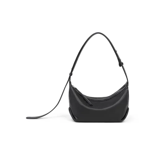 Crtnzo Kroez Сумка через плечо из коровьей кожи стандартная женская черная