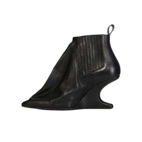 RICK OWENS совместный бренд RO Concordians Короткий Челси 8 см Женский Черный