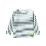 Белый, зеленый, полосы.