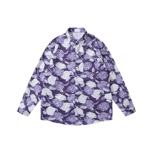 51XXHA Фиолетовый Унисекс Рубашки