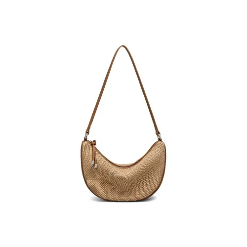 Crtnzo Kroez Сумка через плечо сумка-пельмени стандартная женская коричневый радужный