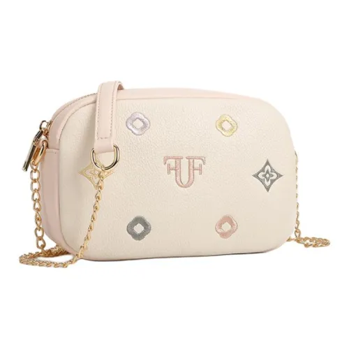 NOMK ПУ (полиуретан) Сумка через плечо Стандартная Женская Экрю