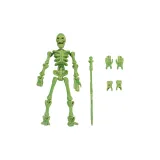 Череп Магнитный Стиль Позиционирования-Состаривание Винтажный Зеленый