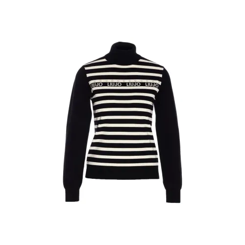 LIU·JO Черный Белый Женские Свитера