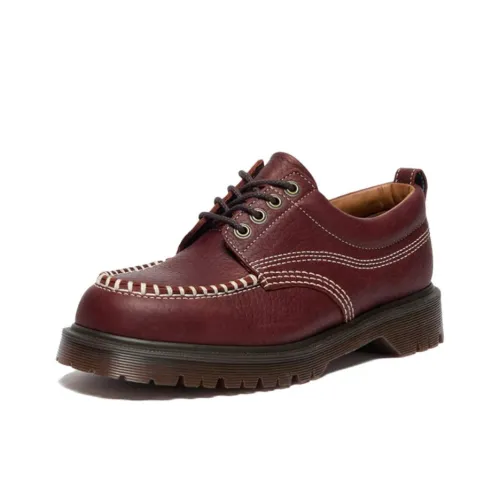 Dr.Martens AMP Повседневные кожаные туфли Унисекс Темно-красный