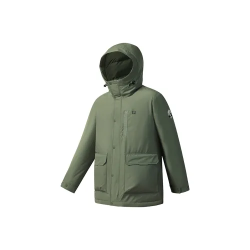 FILA Фитнес Пуховик Мужской Пихта Зеленый