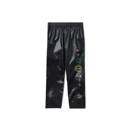 Off Белый Черный Унисекс Повседневные Штаны