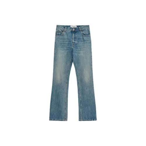 LOEWE Совместное издание Синий Мужской Джинсы