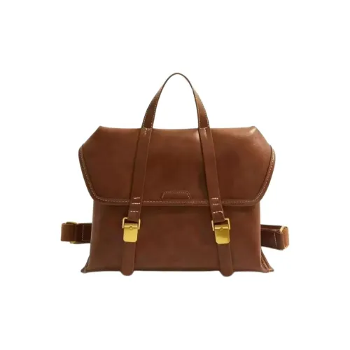 NOMK ПУ (полиуретан) Рюкзак Стандартный Женский Коричневый