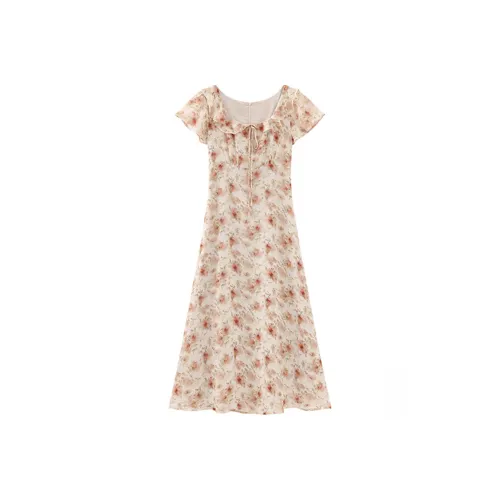 AURORA DIARY Короткое платье с короткими рукавами женское