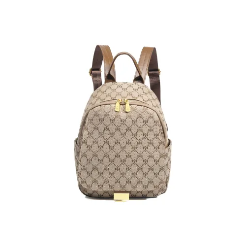 MISS GAIL Синтетическая кожа Carry Рюкзак Женские Коричневый