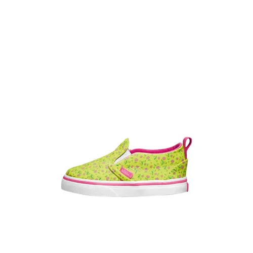Vans Нижняя юбка On Low Топ Обувь для малышей Желтый Infant And Toddler