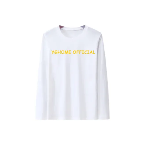 YGHOME OFFICIAL Белый Унисекс T-рубашки