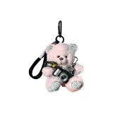 GJ350 Ромб Маленький Розовый Медведь + Фотография