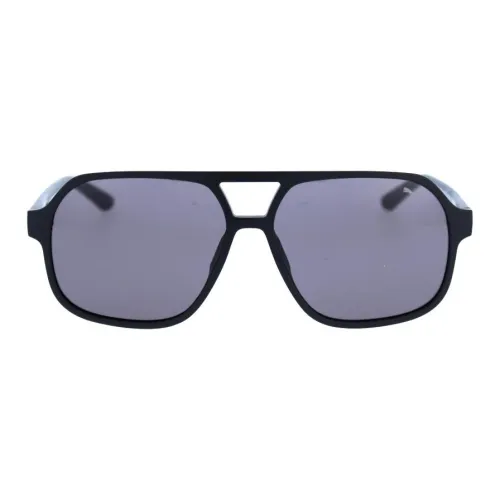 PUMA Ацетат Aviator Солнцезащитные очки Мужские Черные