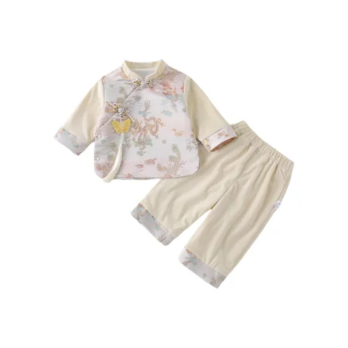 XiaoJinBu Бежевый Baby Casual Спортивная Одежда