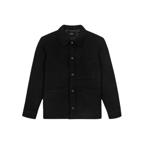 A.P.C. Joint Paragraph Черная мужская куртка