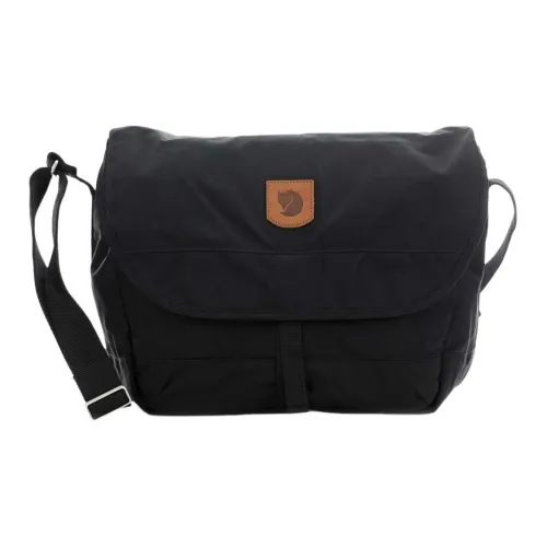 Fjallraven Сумка через плечо Органический хлопок Полиэстер Черный Унисекс