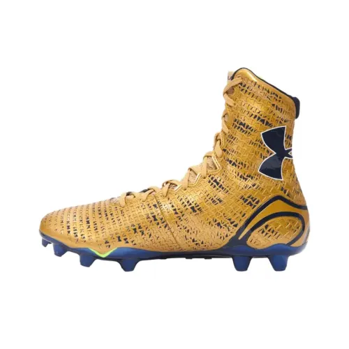 Under Armour HIGHLIGHT Футбольные бутсы Мужские Золотые