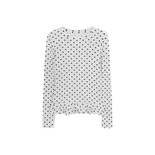 SISC Женские T-рубашки в горошек