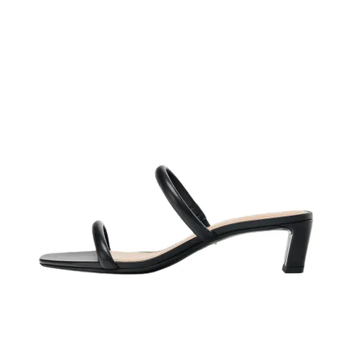 ZARA Слипоны Женские Черные