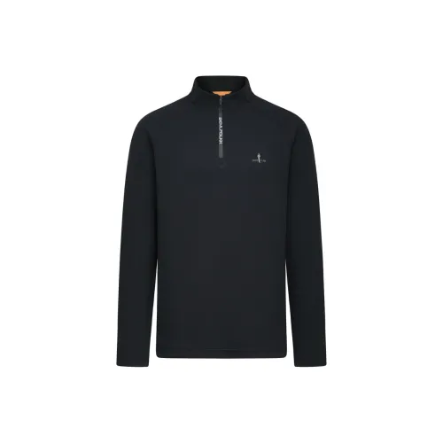 BIYINLEIFEN 07 Черная мужская T-рубашка