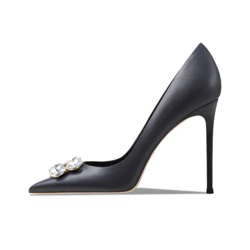 Siwei Узкий каблук Высокие каблуки Женские Черный