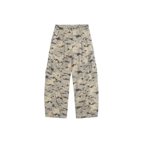 XIAOLIZI Камуфляж Унисекс Джинсы