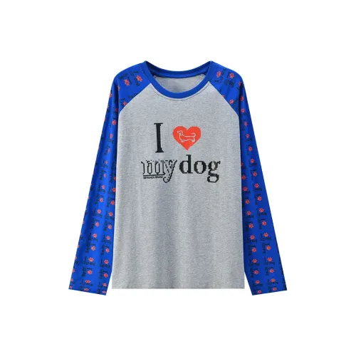 XIAOLIZI Серые Женские T-рубашки