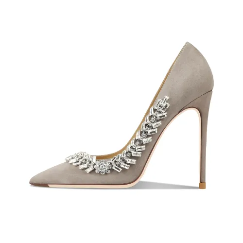 Siwei Узкий каблук Высокие каблуки Женские Серый