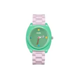 Весна, пюре из таро, зеленый