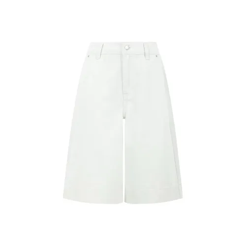 MEIYANG Серый Белый Женские Джинсовые Шорты