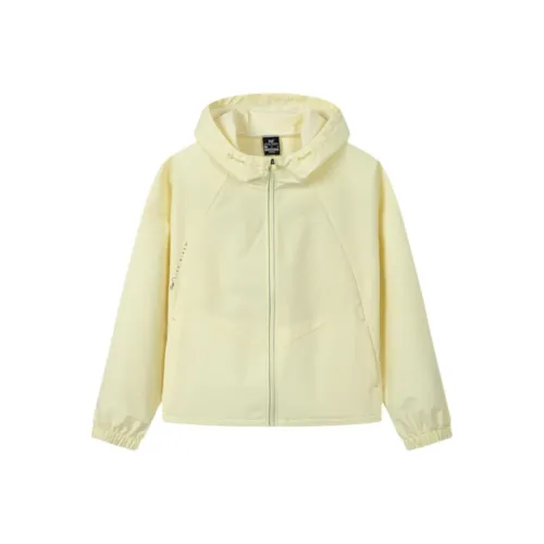 361° Пудрово-желтый тренч для женщин