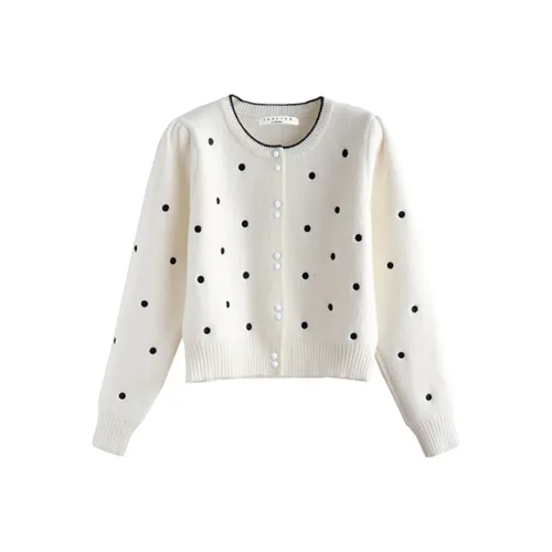 Tonlion Белый тон Женская трикотажная одежда