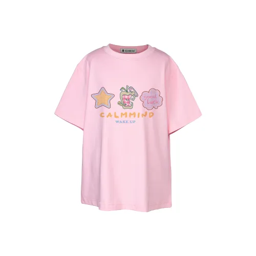 CALMMIND Розовый Унисекс T-рубашки