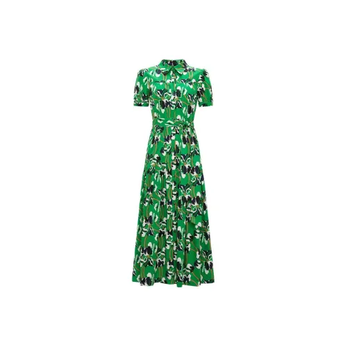 Diane von Furstenberg SS25 Короткий рукав Платье Женское