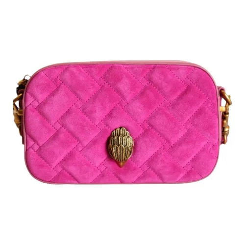Kurt Geiger London Kensington Lambskin Camera Bag Shoulder Bag Women's Fuchsia Курт Гейзер Лондон Kensington Lambskin Camera Сумка Плечевая Сумка Женская Фуксия