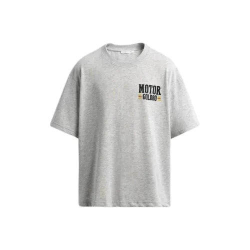 ZARA Зебра с принтом серый мужская футболка