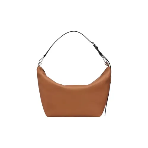 LONGCHAMP Телячья кожа Сумка через плечо Маленькая Женская Коричневая