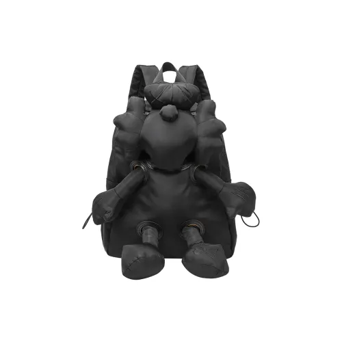 SMILE FOCUS Высококачественная ткань Рюкзак Унисекс Черный