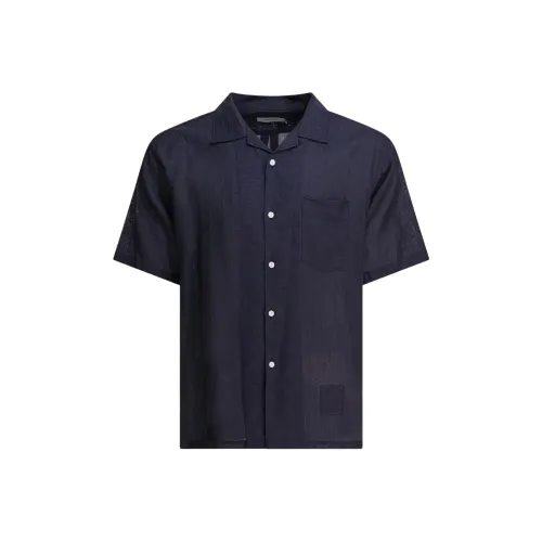 Nonnative Темно-синие мужские рубашки