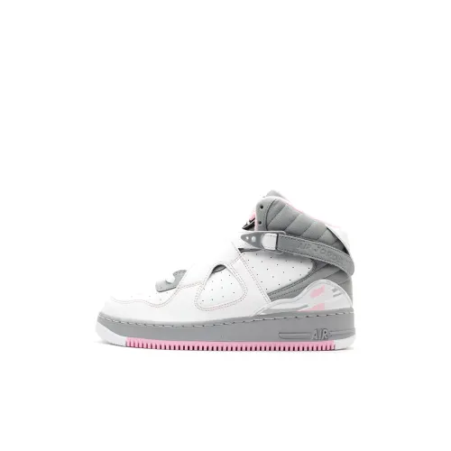 Jordan Air Джордан Fusion 8 High Топ Детские Баскетбольные Кроссовки Серый Белый Унисекс