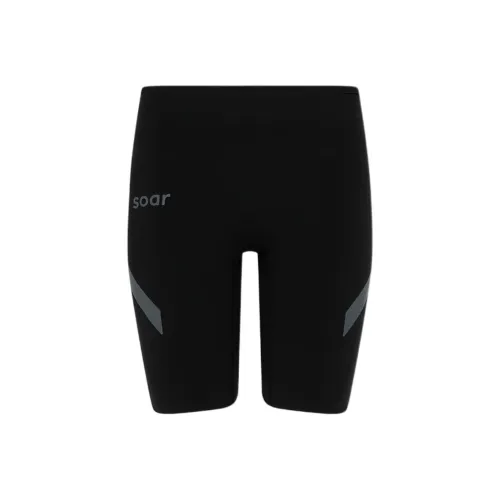 Soar Черные Женские Спортивные Шорты
